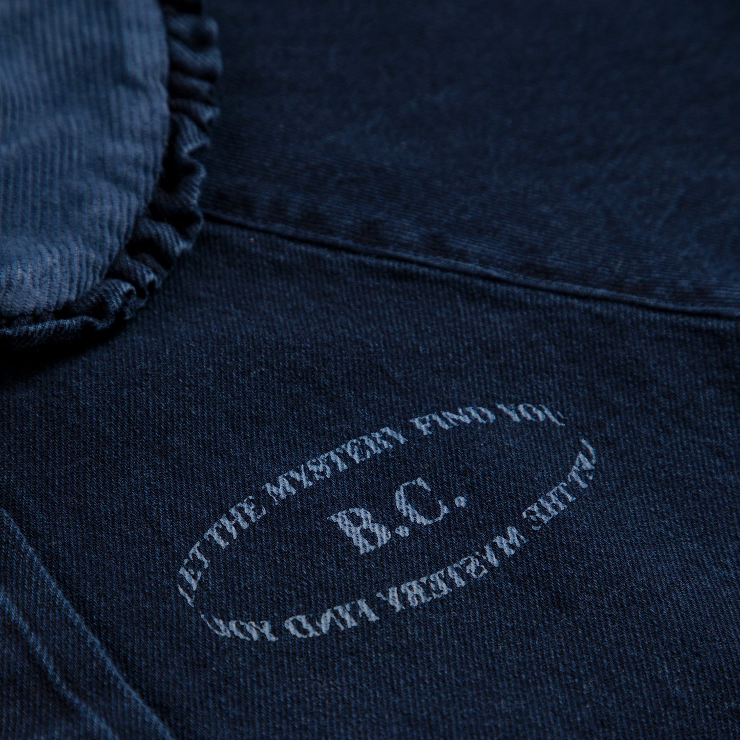 Mystery BC Denim Blouse, Midnight Blue