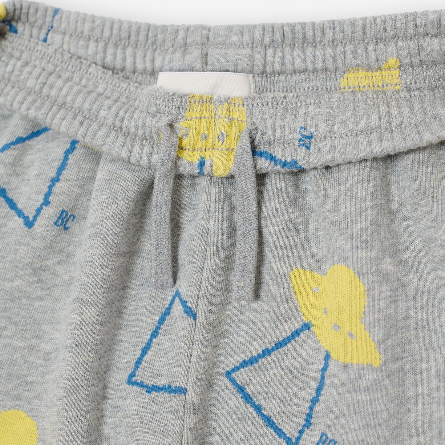 Pixel Abduction All Over Jogging Pants, Light Heather Grey