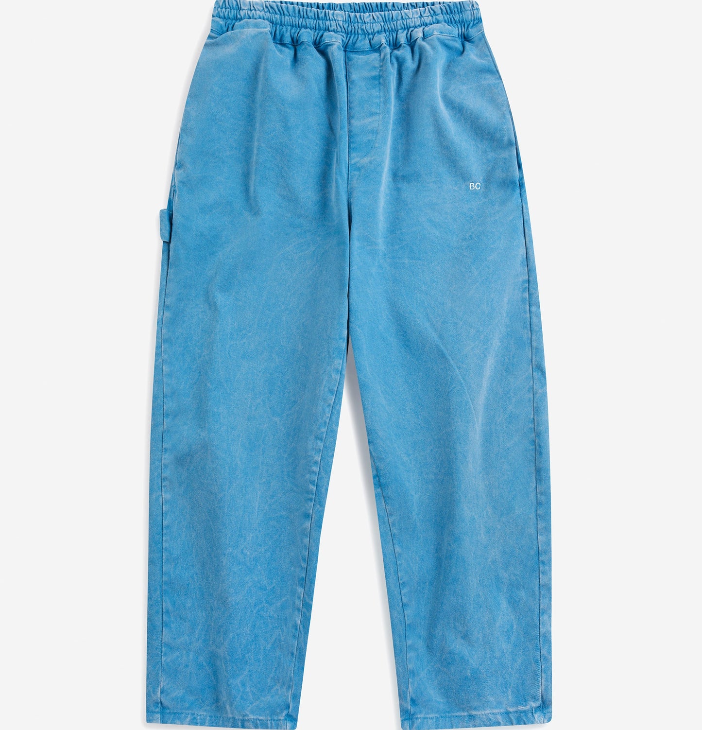 Booo Bo Choses Tag Woven Pants, Blue