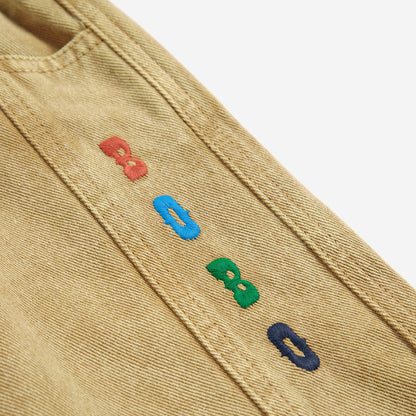 Bobo Choses Twill Pants, Khaki