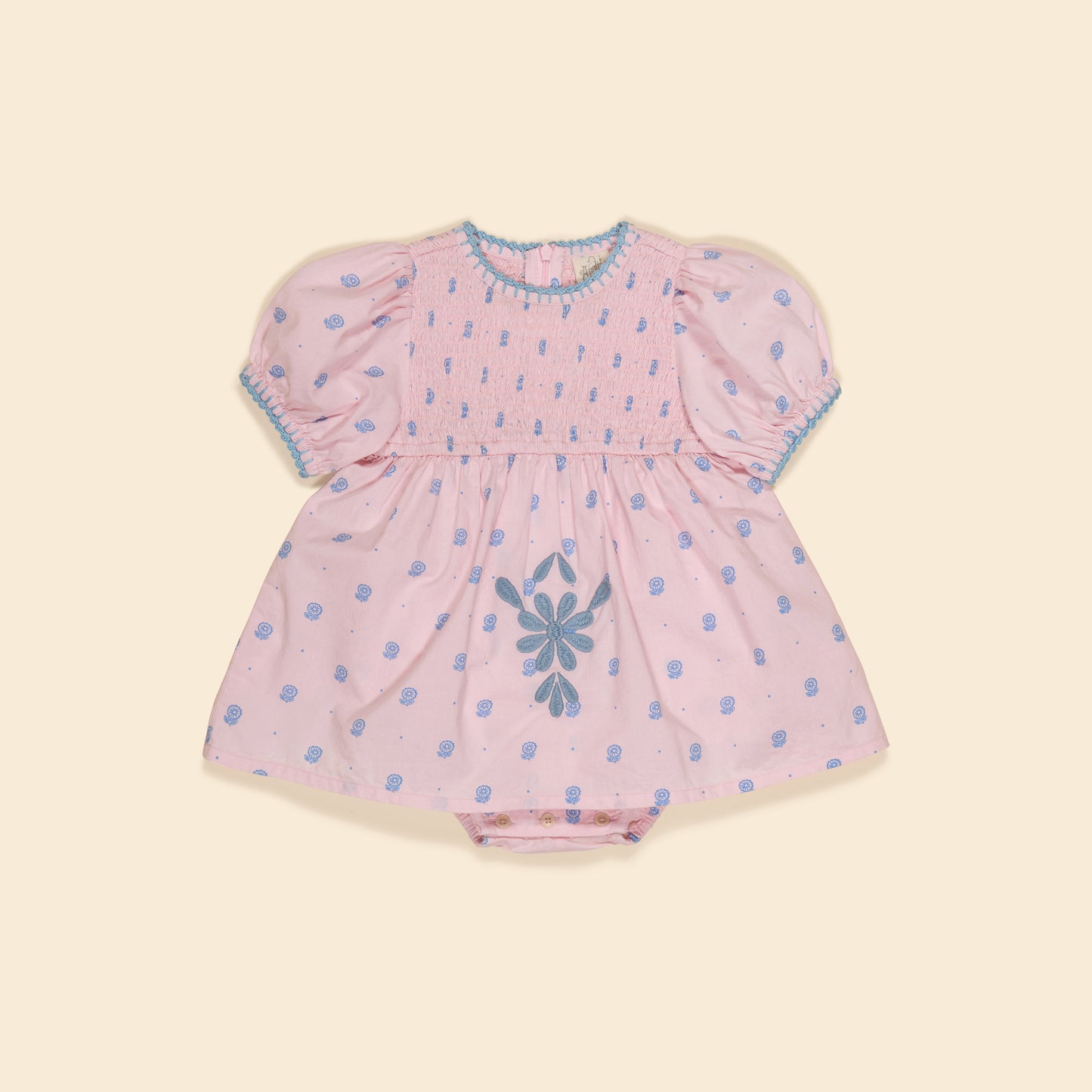 Baby Noemie Dress, Studio Calico Pink