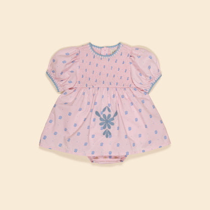 Baby Noemie Dress, Studio Calico Pink