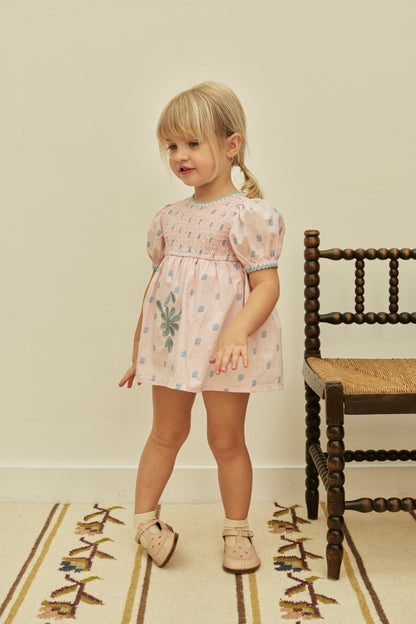 Baby Noemie Dress, Studio Calico Pink