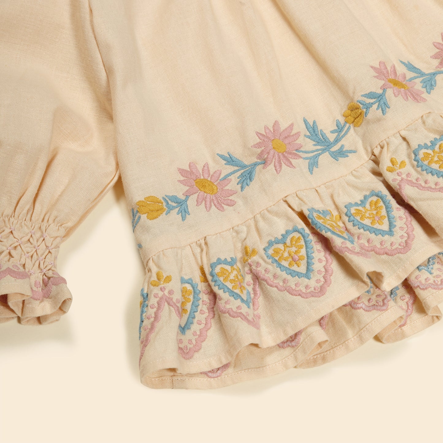 Baby Bettina Blouse, Cashew