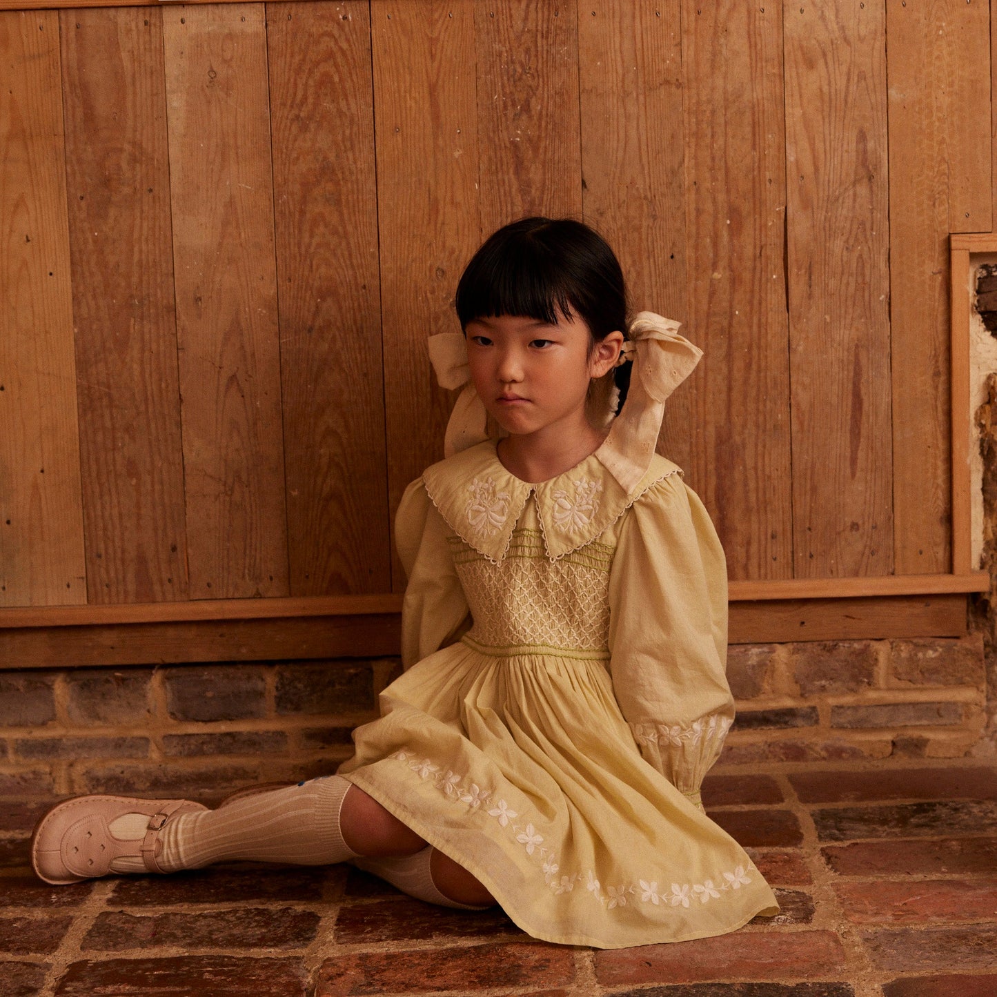 Baby Carey Dress, Lichen