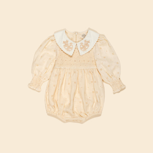 Baby Cornelia Romper, Broderie