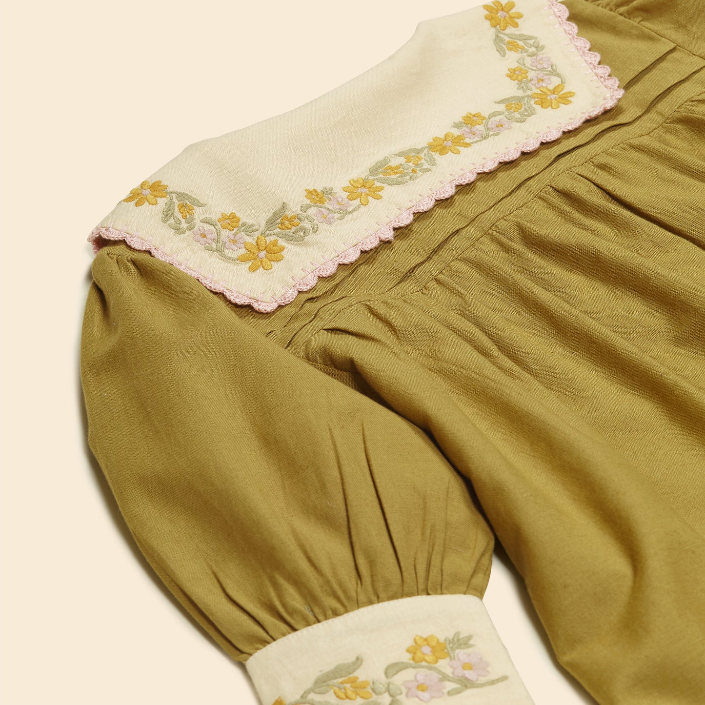 Bette Dress, Dried Moss