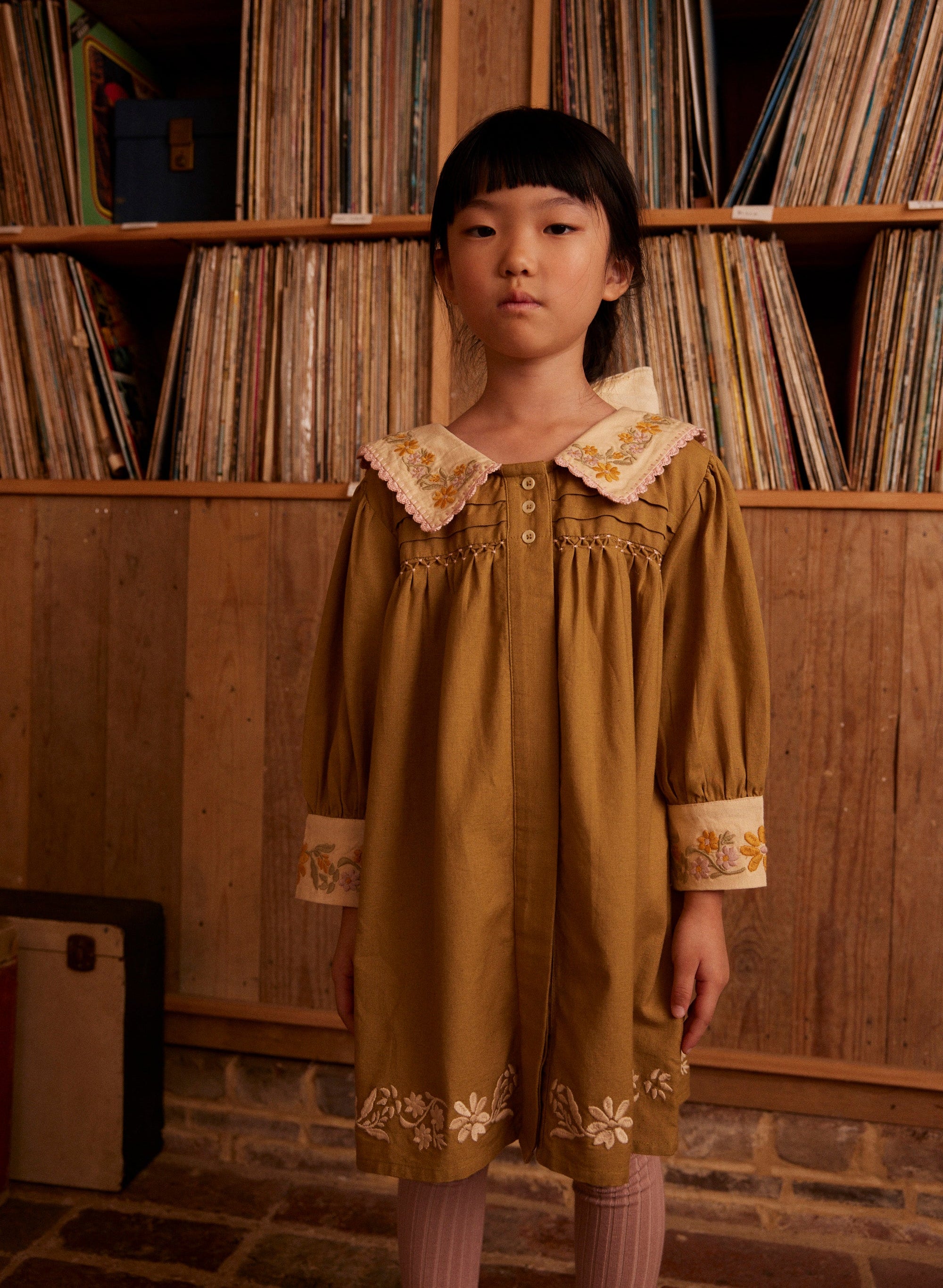 アポリナ APOLINA JUNE SKIRT SET _MILK 3-5y APOLINA JUNE SKIRT SET _MILK※2~11y - SEN_TO_SENCE