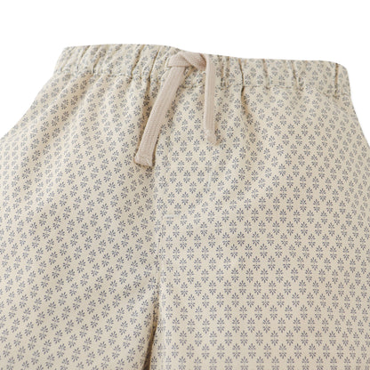 Bertolt Classic Abstract-Printed Bermuda Shorts, Beige