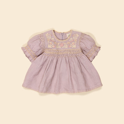 Baby Dora Blouse, Lilac