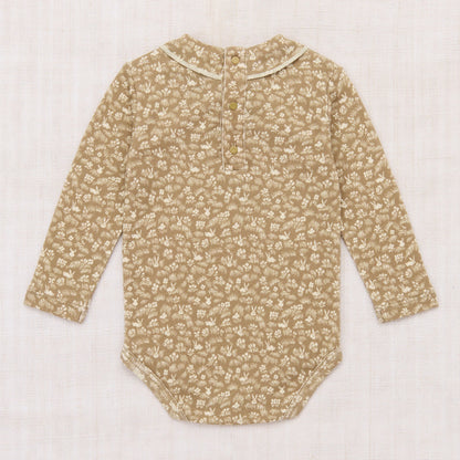 Baby Long Sleeve Scout Onesie, Otter Bunny Meadow