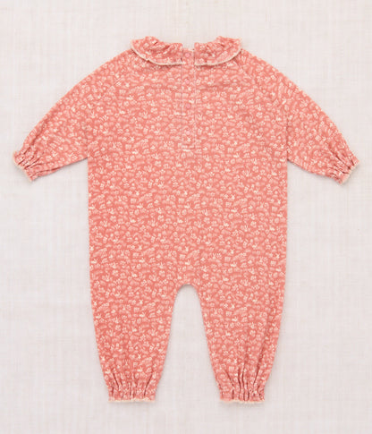 Baby Pierrot Onesie, Rosewood Bunny Meadow