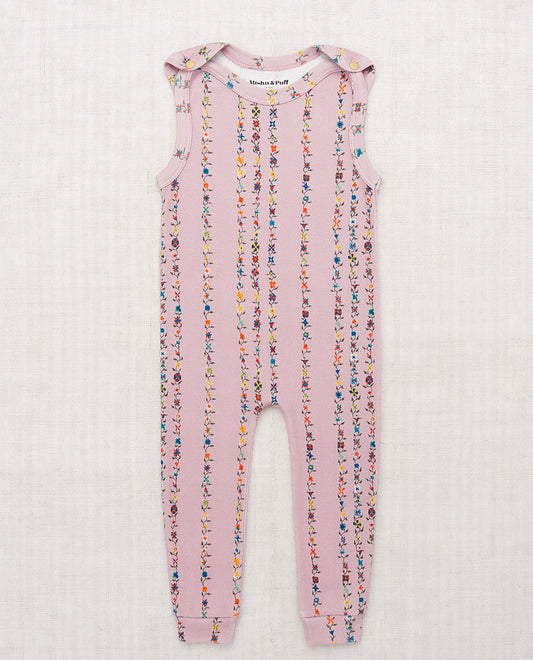 Snap Overall, Plum Petal Little Botanica