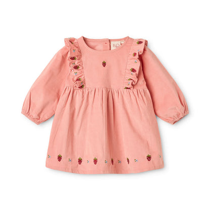 Belle Dress, Warm Pink