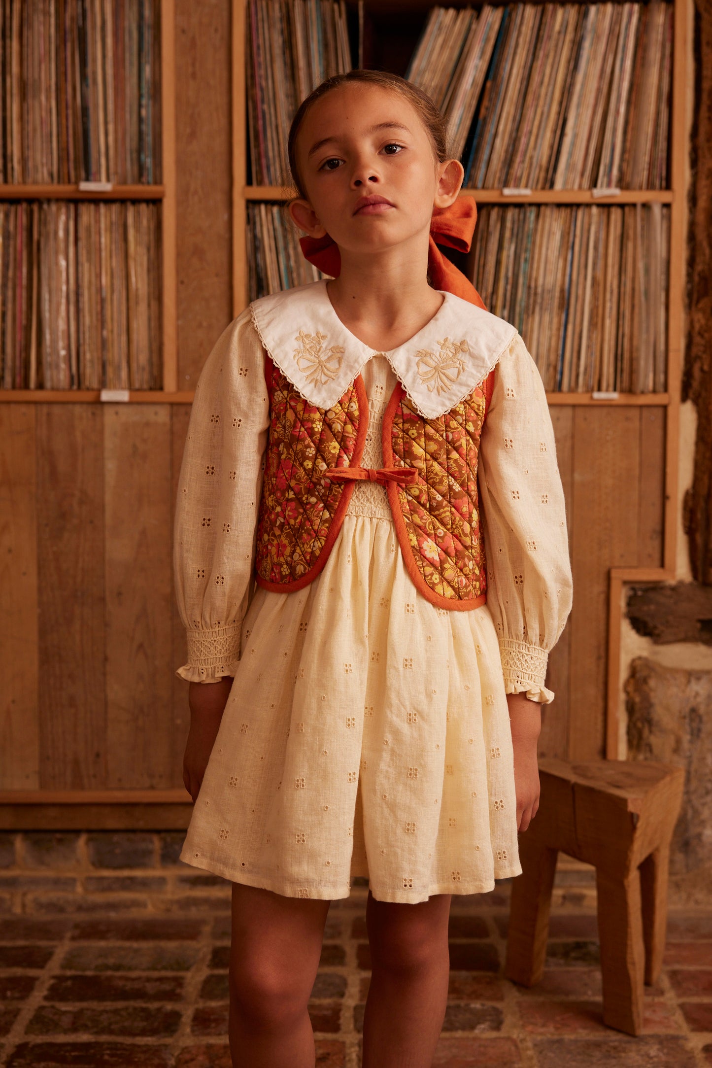 Carey Dress, Broderie Anglaise