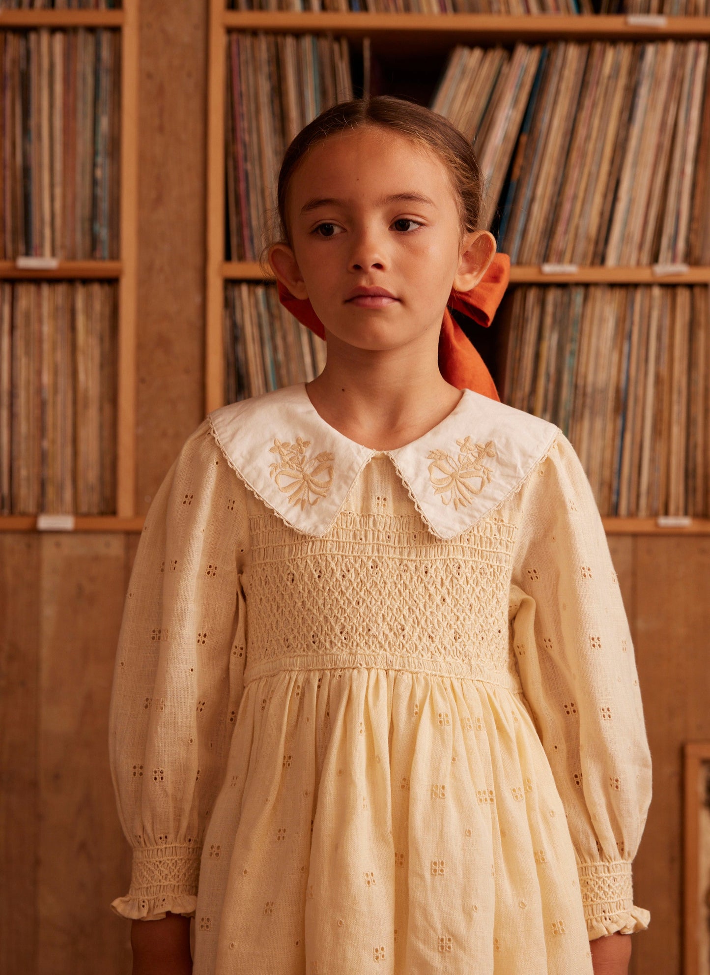 Carey Dress, Broderie Anglaise