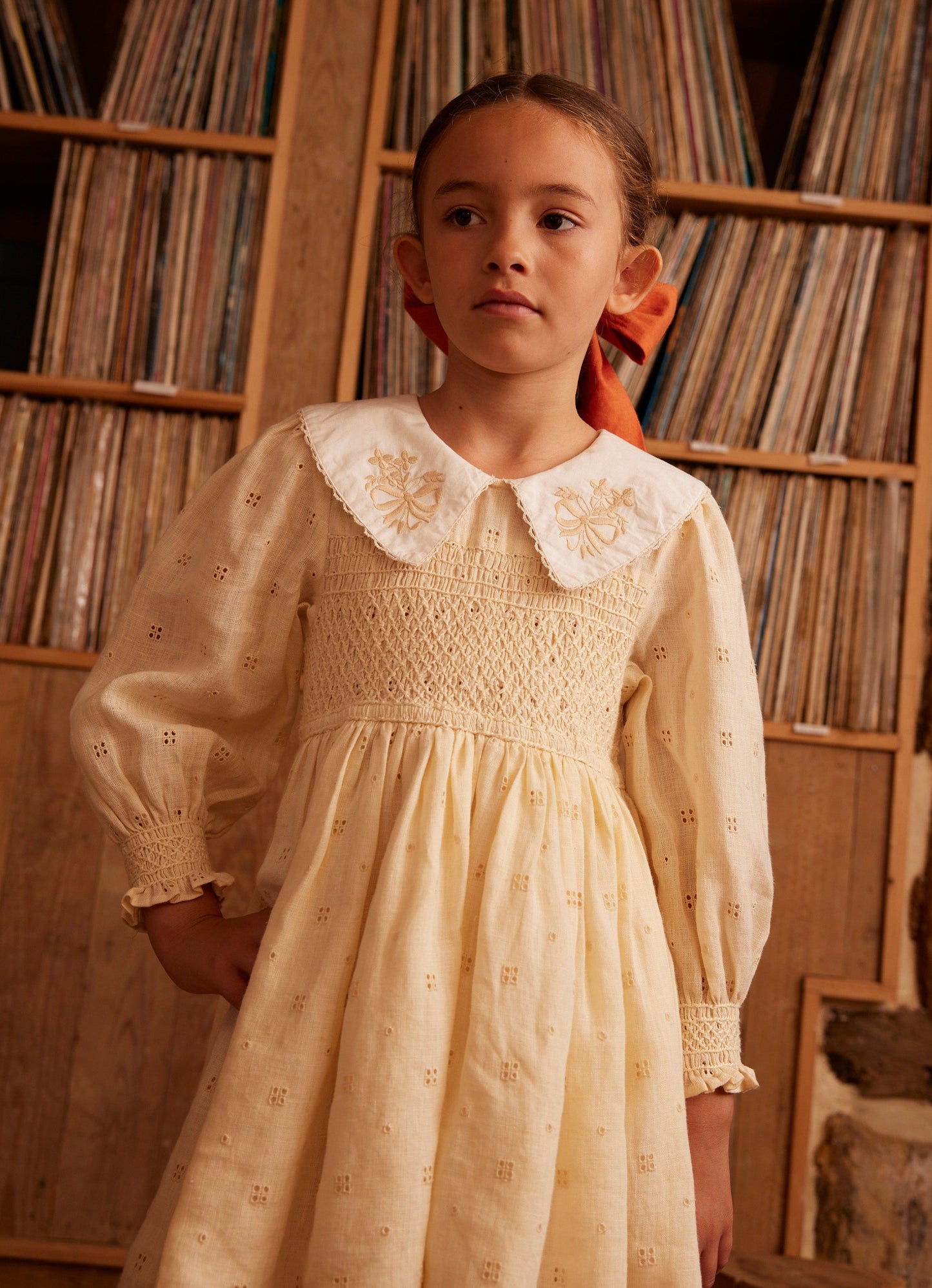 Carey Dress, Broderie Anglaise
