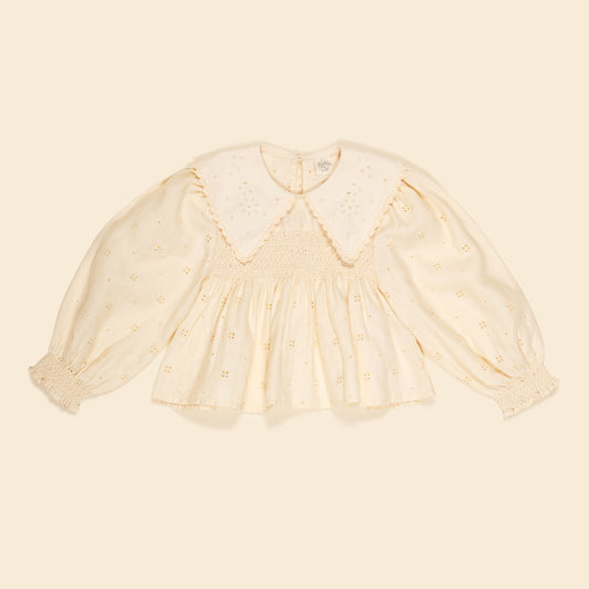 Cornelia Blouse, Broderie Anglaise