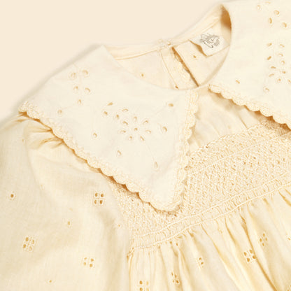 Cornelia Blouse, Broderie Anglaise