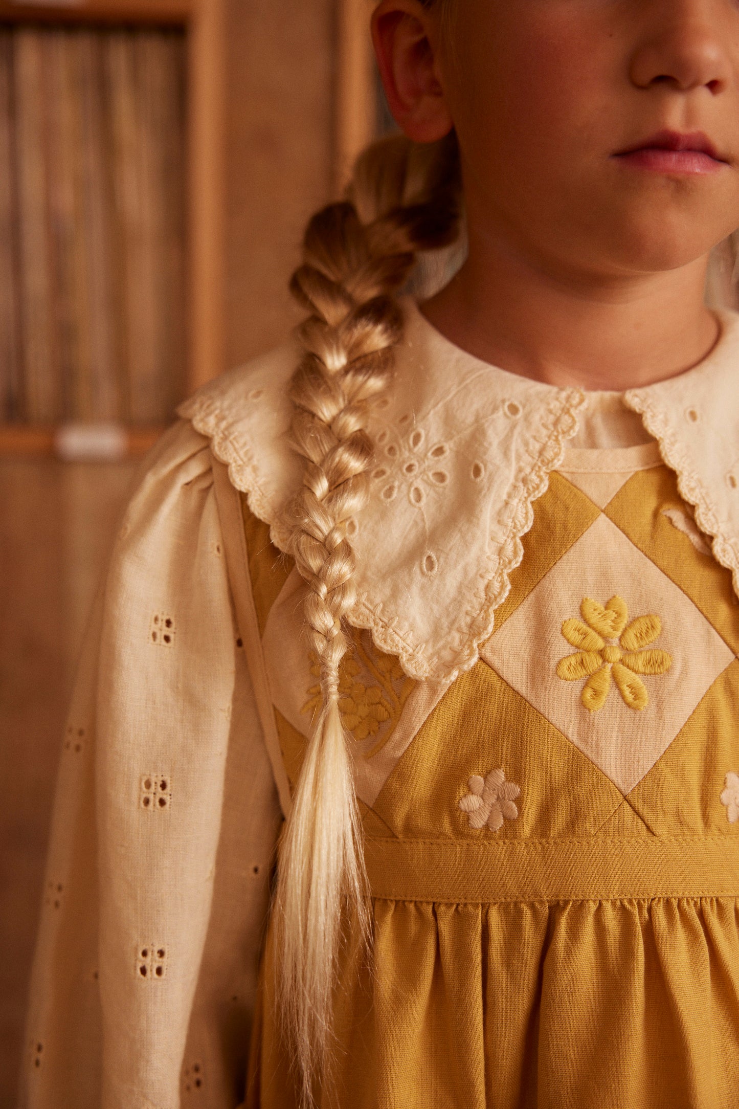 Cornelia Blouse, Broderie Anglaise