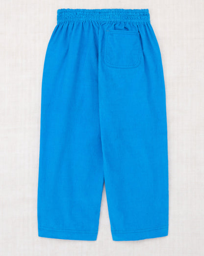 Corduroy Camp Pant, Cerulean