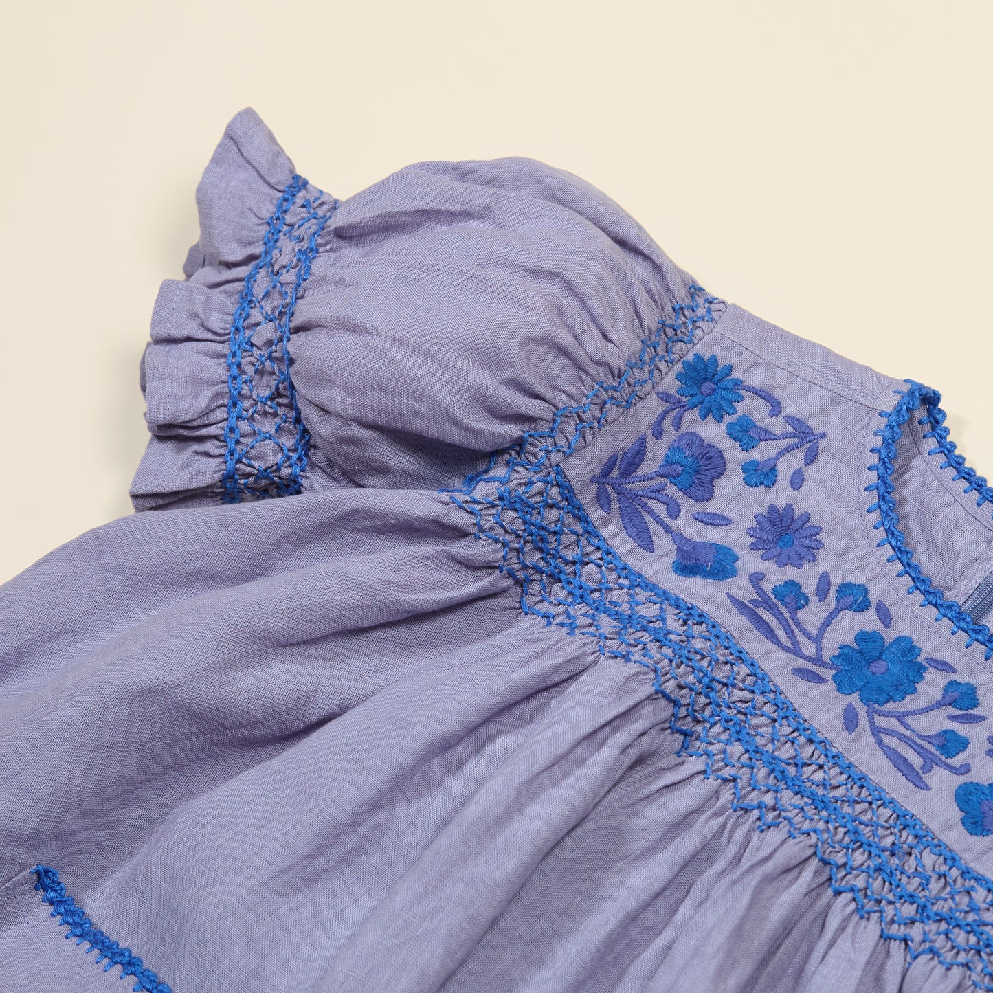 Dora Dress, Blue-Lilac