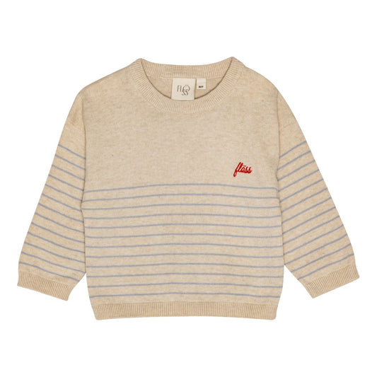 Hansen Sweater, Cloud Melange & Sea Salt