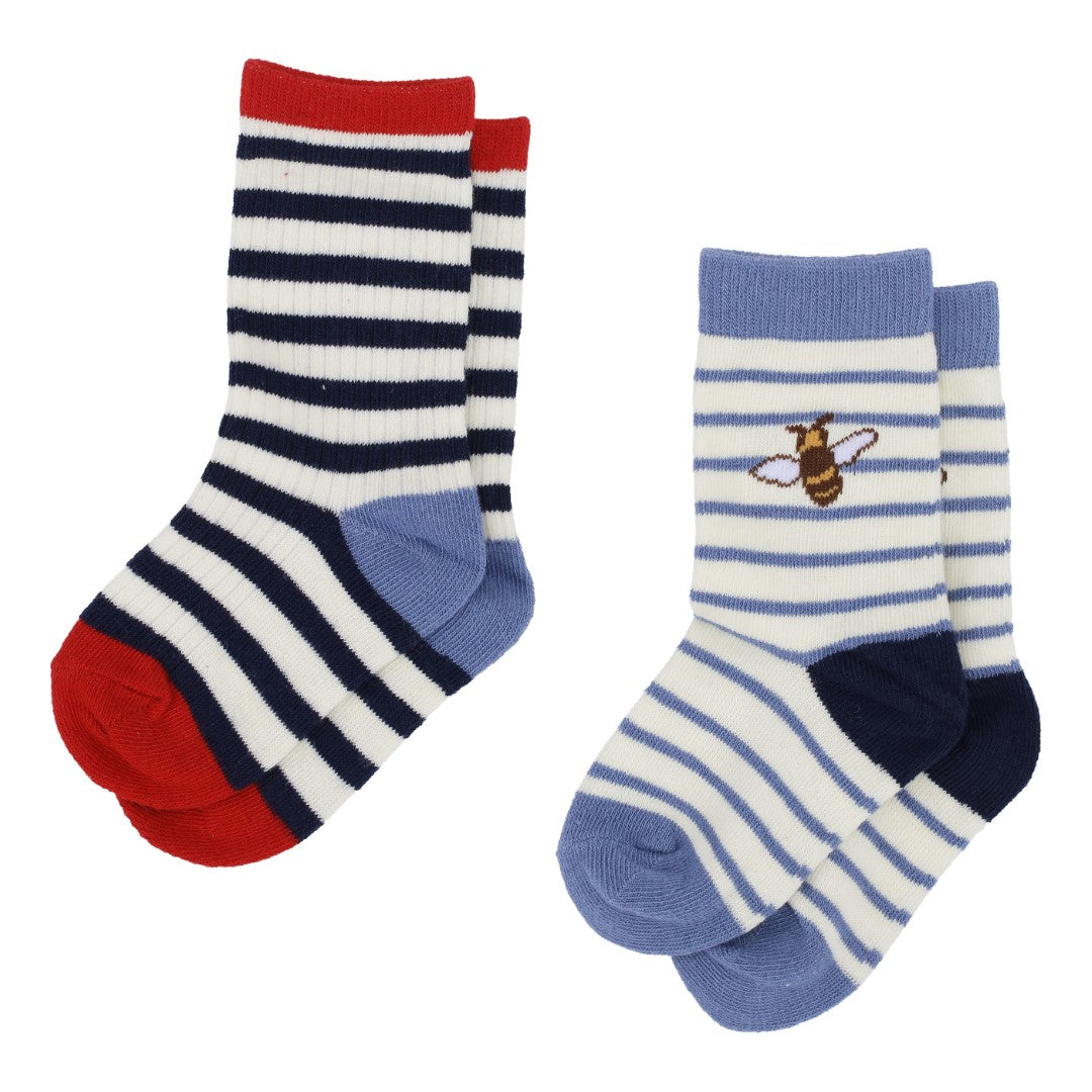 Vilde Socks 2pack, Bee