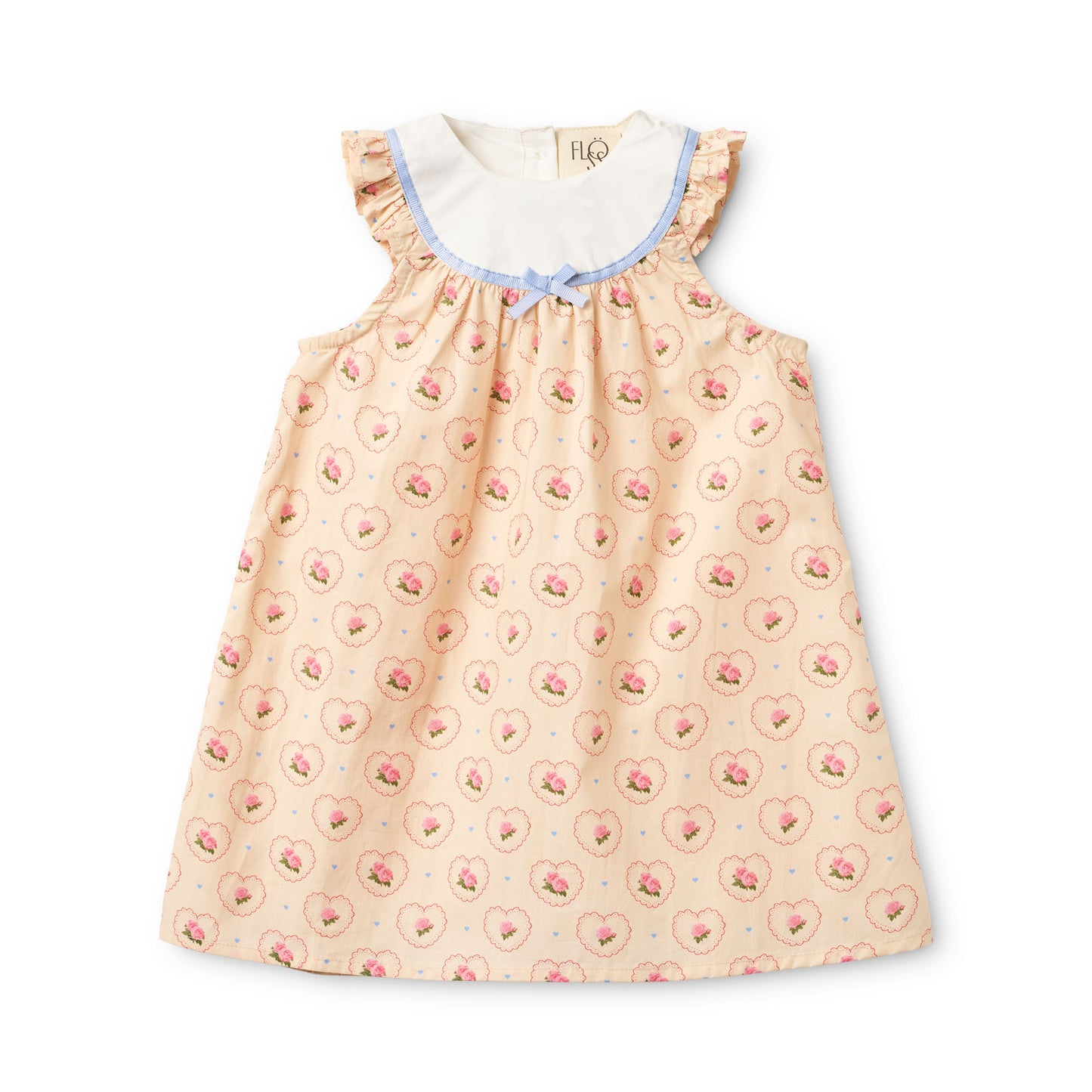 Berta Dress, Rosy heart