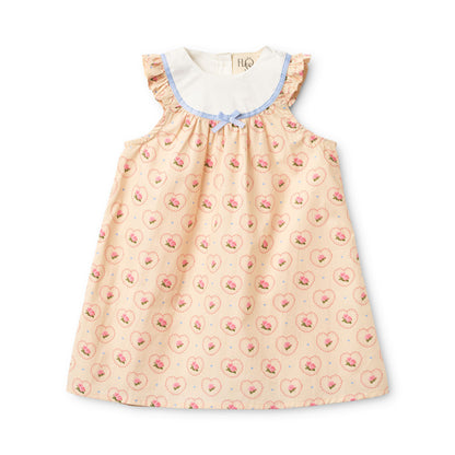 Berta Dress, Rosy heart