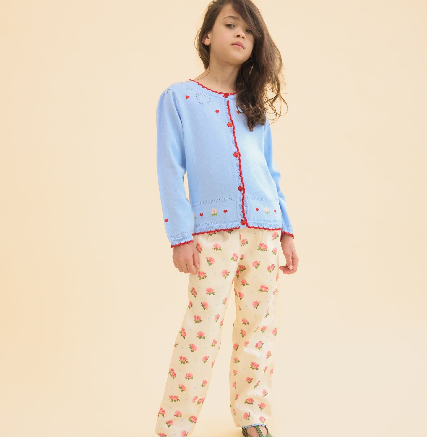 Blanca Cardigan, Blue Sky