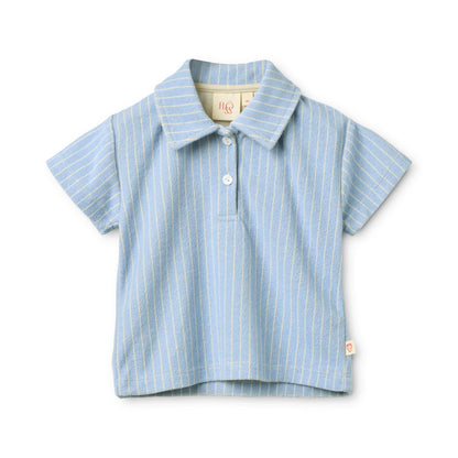 Nohr Shirt, Bright Blue Stripe