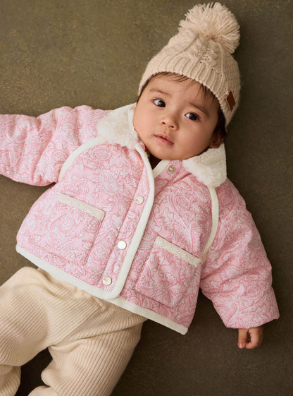 Reversible Coat Jasmina, Pink Moutain Avens