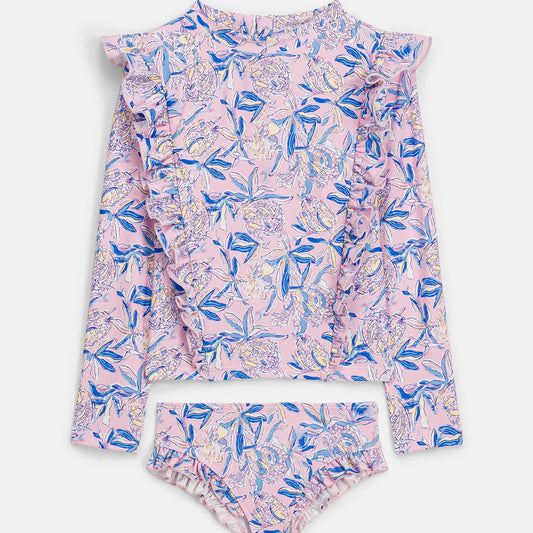 Bathing Set Yanika, Pink Lush Blue Hib