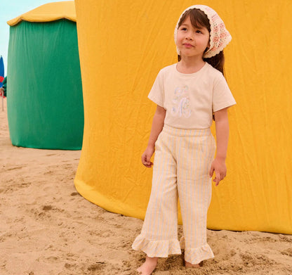 Pants Loukie, Yellow Sunny Stripes