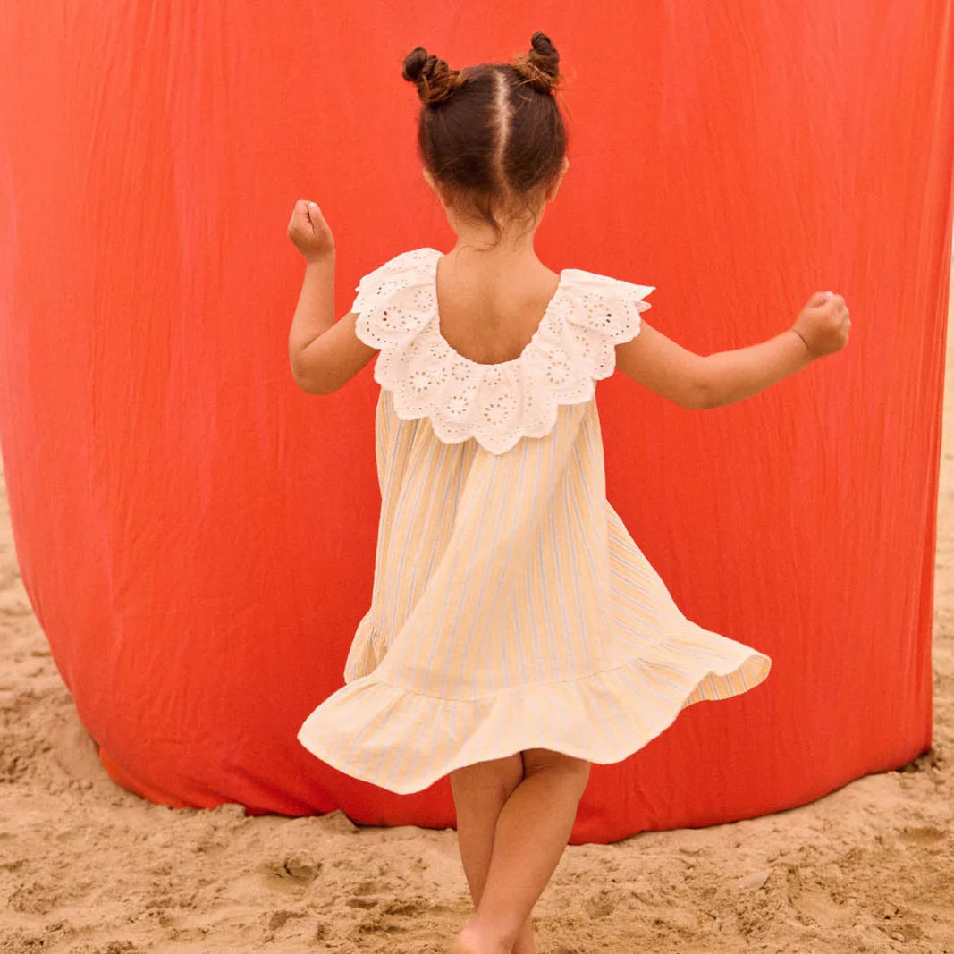 Dress Danya, Yellow Sunny Stripes