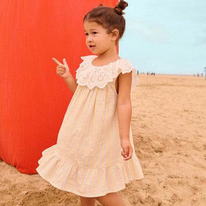 Dress Danya, Yellow Sunny Stripes