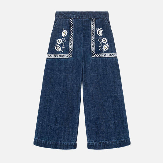 Pants Flofi, Stone Blue