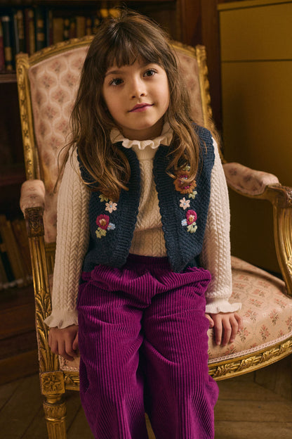 Pants Flor, Raspberry