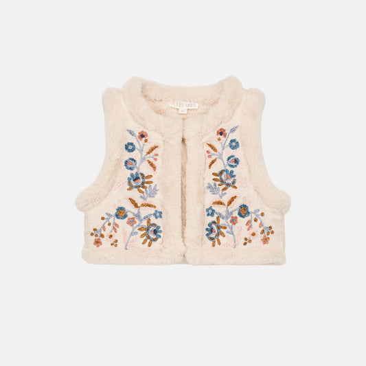 Reversible Vest Librana, Cream