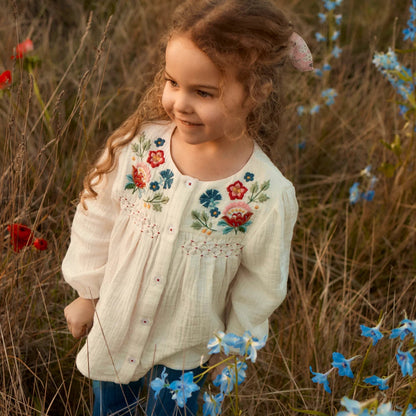 Kerstin Blouse, Cream