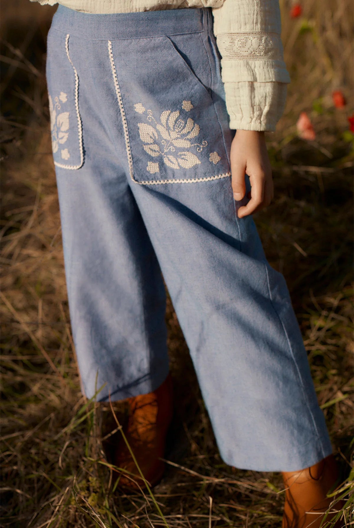 Flofi Pants, Denim