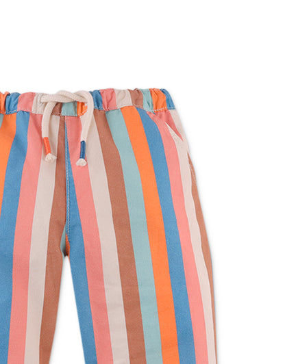 Boys Marcus Pants with Stripes, Multicolor