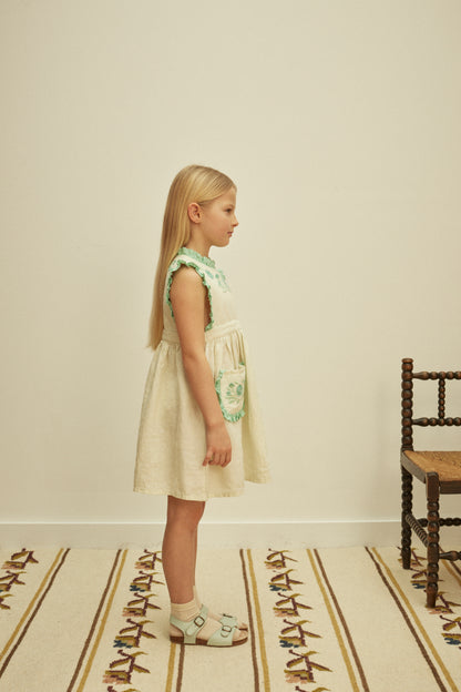 Ida Dress, Mint Cream