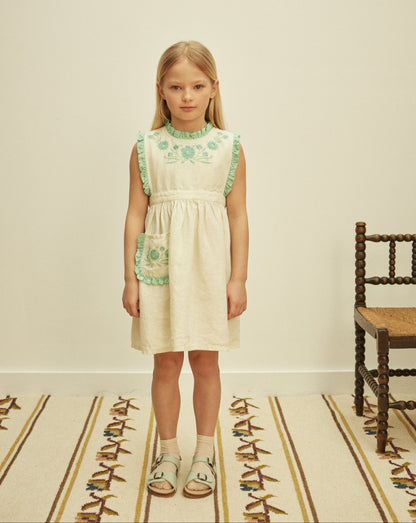 Ida Dress, Mint Cream