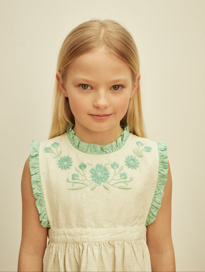 Ida Dress, Mint Cream