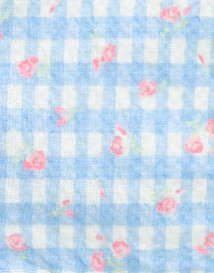 Baby Powder Dress with Embroidered Ruffles & Bow, Multicolor