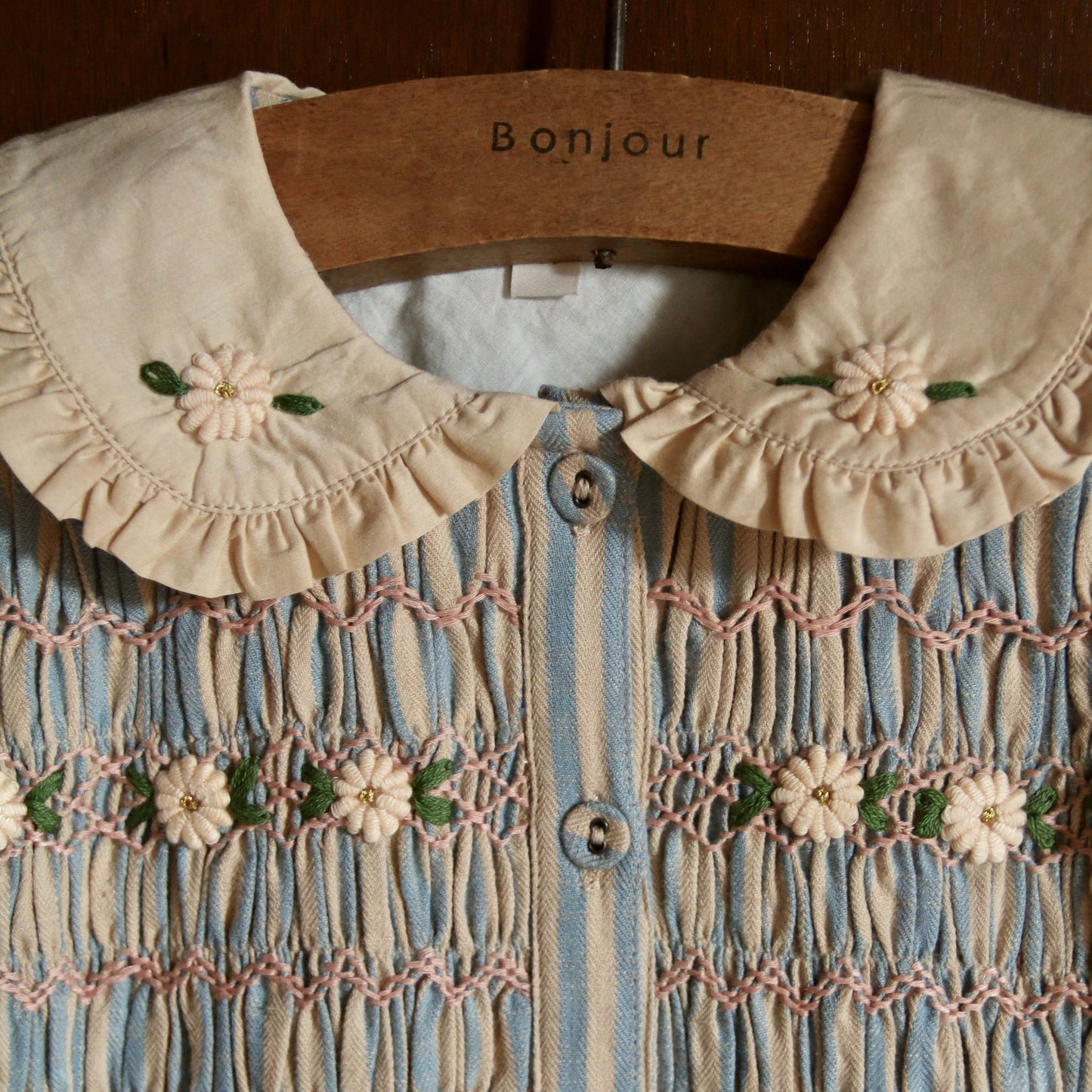 Romantic Tunique, Blue Transit Stripe