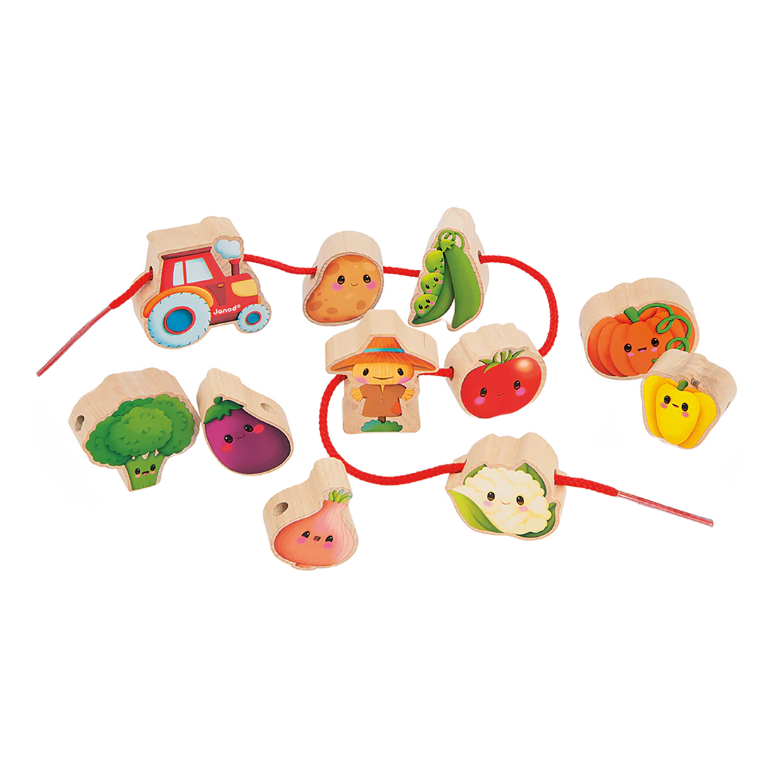 Thread-Your-Own Vegetables Beads