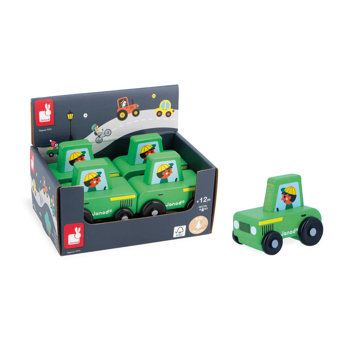 Cross Roads Green Tractor